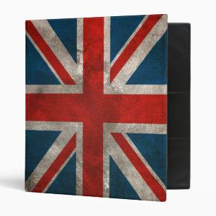 Classeur du pavillon Union Jack britannique