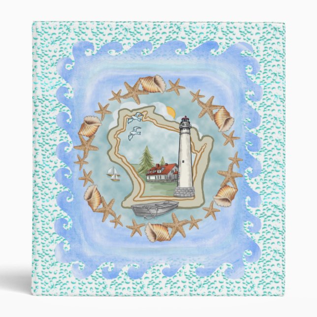 Classeur du phare Wisconsin Shells (Devant)