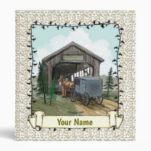 Classeur du pont couvert Amish