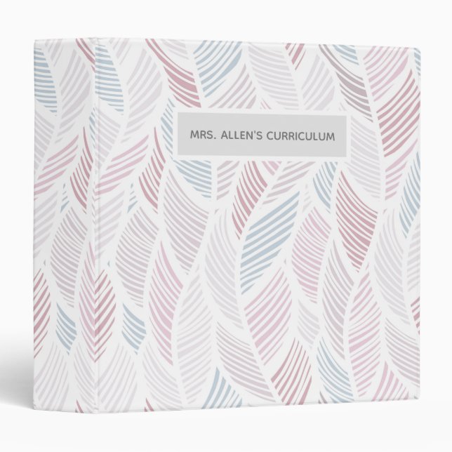 Classeur du programme scolaire pour les éducateurs (Devant/Côté)