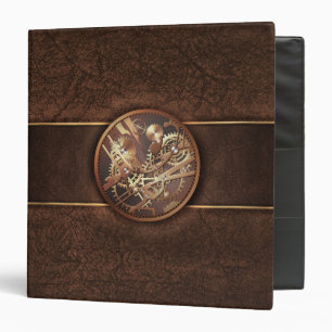 classeur du steampunk 1.5in à personnaliser