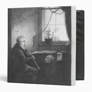 Classeur Duc Esterhazy Playing la clarinette, 1809