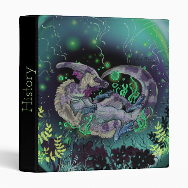 Classeur Duckbill Dinosaur (Devant/Côté)