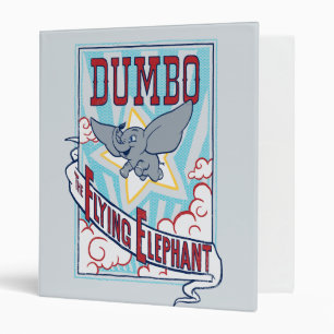 Classeur Dumbo "L'éléphant volant" Circus Art
