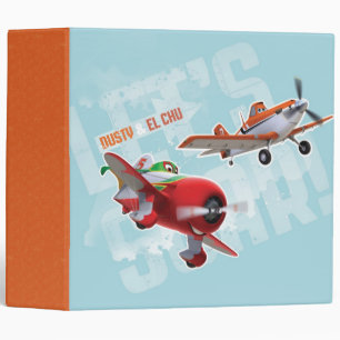 Classeur Dusty et El Chu - Tournons en l'air !