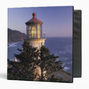 Classeur É.-U., Oregon, phare de Heceta Head,