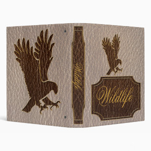 Classeur Eagle simili cuir doux