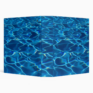 Classeur Eau de la piscine bleu foncé