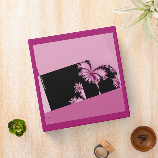 Classeur eau de rose du jardin fractal (In Situ)