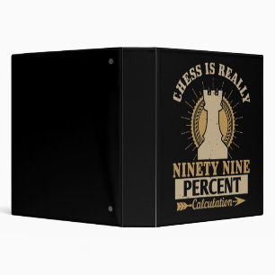 Classeur Échecs - Échecs est vraiment 99% Calcul