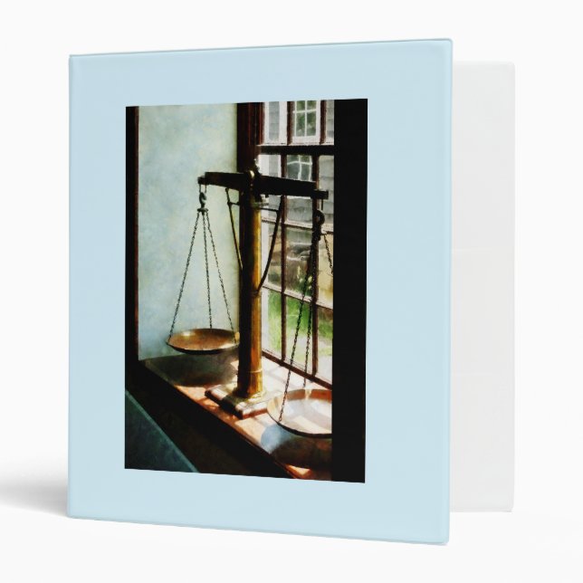 Classeur Échelles de justice (Devant/intérieur)