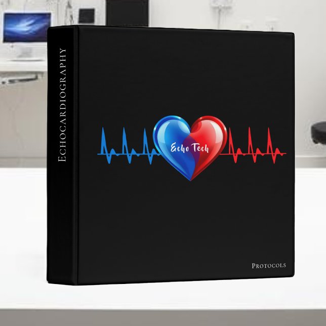 Classeur Echo Tech- Cardiac Sonographer (Echo Tech- Cardiac Sonographer 3 Ring Binder)