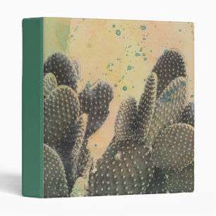 Classeur Éclaboussure verte du cactus de désert