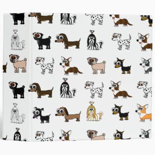 Classeur École d'amoureux des chiens/classeur de photo