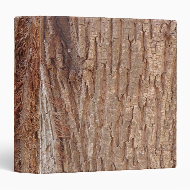 Classeur écorce d'arbre avec vigne de lierre toxique (Devant/Côté)