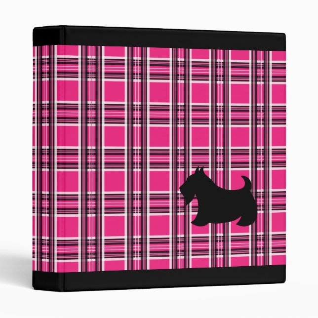 Classeur écossais Terrier (Devant/Côté)