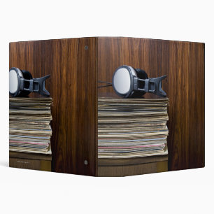Classeur Écouteurs sur des disques