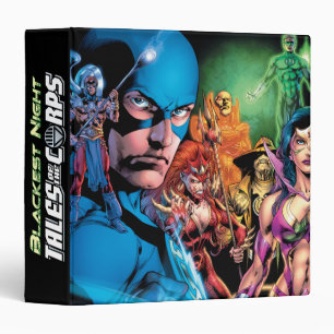 Classeur Écran comique de nuit noir 2 - Couleur