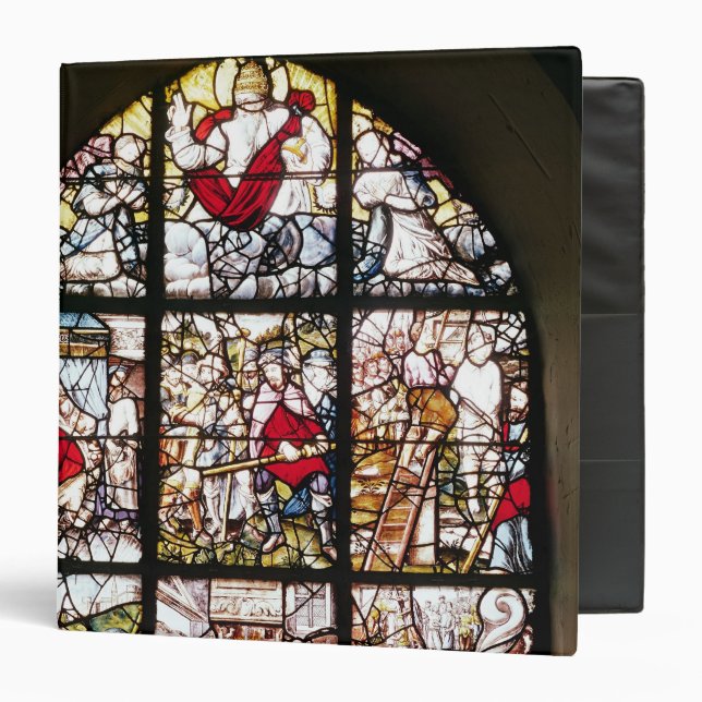 Classeur Écriture de femme dans la cour de Shah Abbas I (Devant/Intérieur)