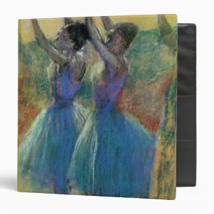 Classeur Edgar Degas deux danseurs bleus