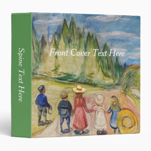 Classeur Edvard Munch - La forêt Fairytale