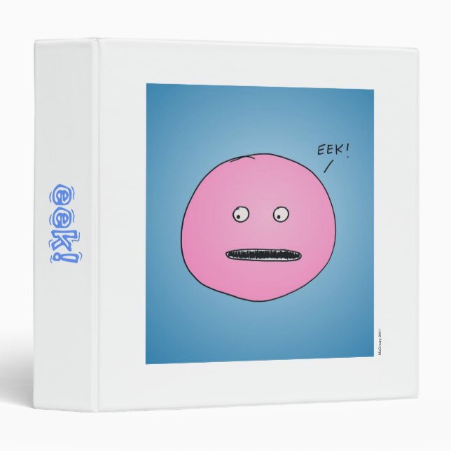 Classeur "EEK ! "Classeur (Devant/Côté)