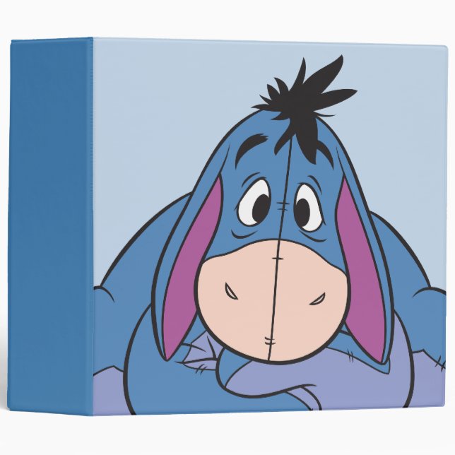 Classeur Eeyore 10 (Devant/Côté)