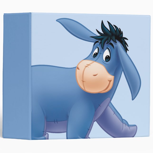 Classeur Eeyore 12 (Devant/Côté)