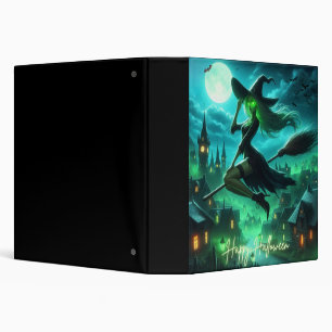 Classeur Éffrayante verdure Halloween sorcière