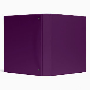 Classeur Eggplant Purple Solid