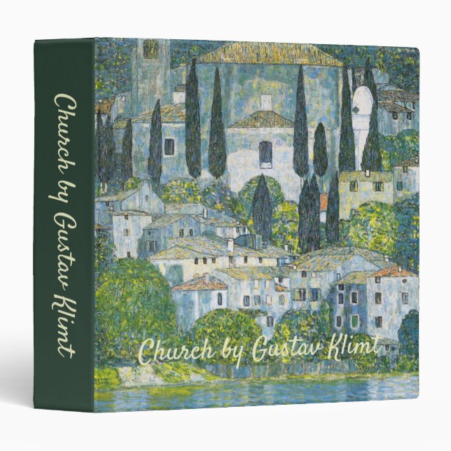 Classeur Église (Kirche) à Cassone par Gustav Klimt (Devant/Côté)