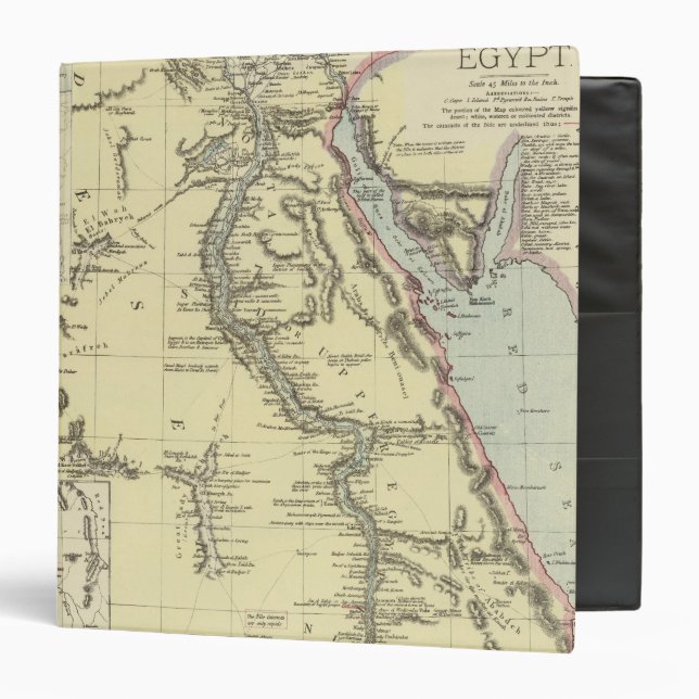 Classeur Égypte 13 (Devant/Intérieur)