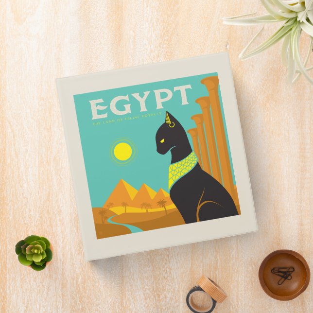 Classeur Égypte | Terre du Pourcentage Feline (In Situ)