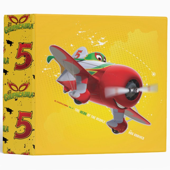 Classeur El Chupacabra - Le héros du peuple (Devant/Côté)