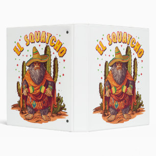 Classeur El Squatcho Bigfoot avec Maraca, Sombrero et Ponc