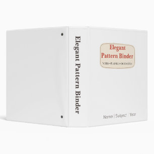 Classeur élégant à motifs Planificateur minimalist