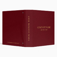 Elégant Cardinal Rouge cuir Look OR entreprise