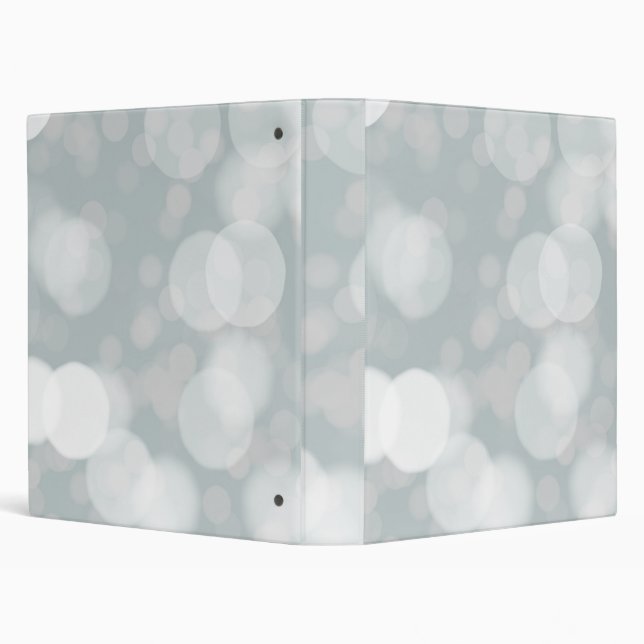 Classeur Elégant Chic Luxe Faux Parties scintillant Blanche (Arrière-plan)