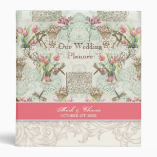 Classeur élégant de mariage de tulipes de n de