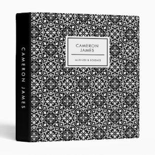 Classeur Élégant décoratif noir et blanc