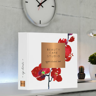 Classeur Élégant glam tendance monogrammed business office