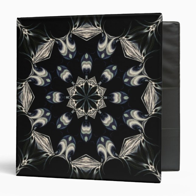 Classeur Elégant Mandala (Devant/Intérieur)