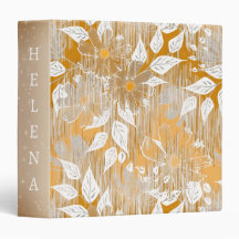 Elégant motif floral.