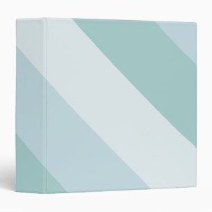 Classeur Elégant Pastel bleu couleurs Modèle rayé