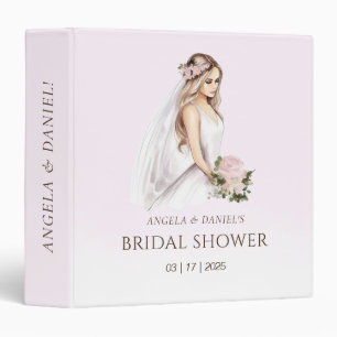 Classeur Élégant Tender Fête des mariées rose Album photo