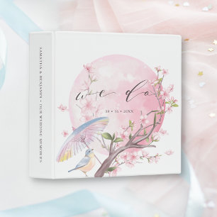 Classeur Élégant Wedding planner de fleurs de cerisier