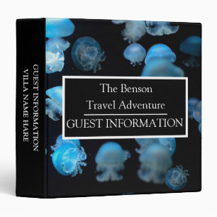 Classeur Elégant White Guest Information Location de vacanc