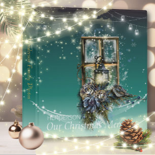 Classeur Élégante fenêtre de Noël