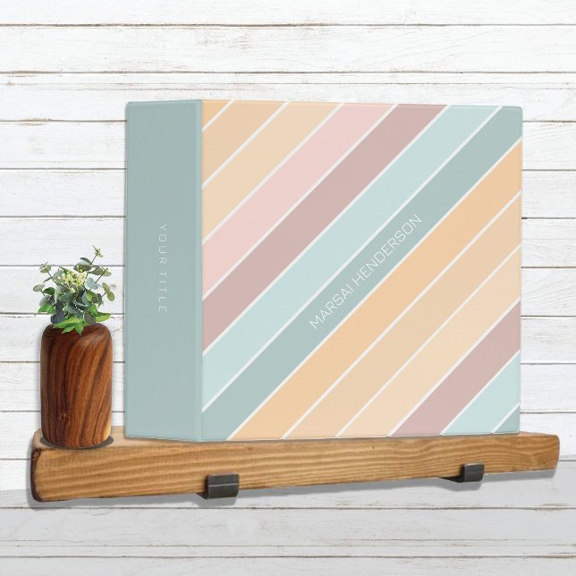 Classeur Élégante Vibe Été Couleurs crémeuses# (Créateur téléchargé)