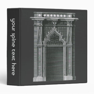 Classeur Élément architectural ancien, porte gothique